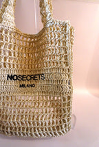 Raffia Market Tote / NO SECRETS