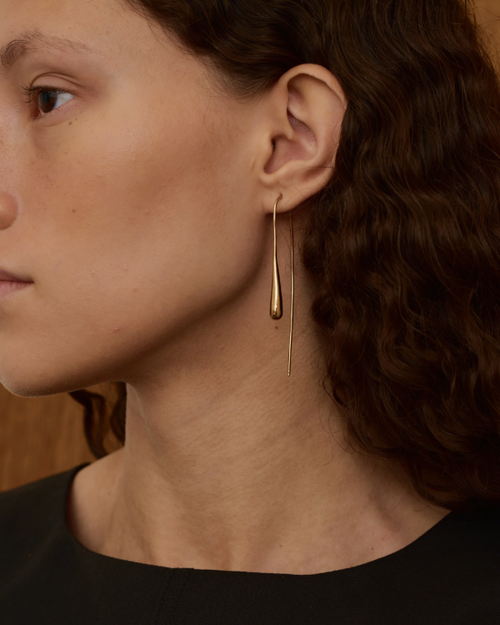 GOUTTEライン フープピアス / soeur