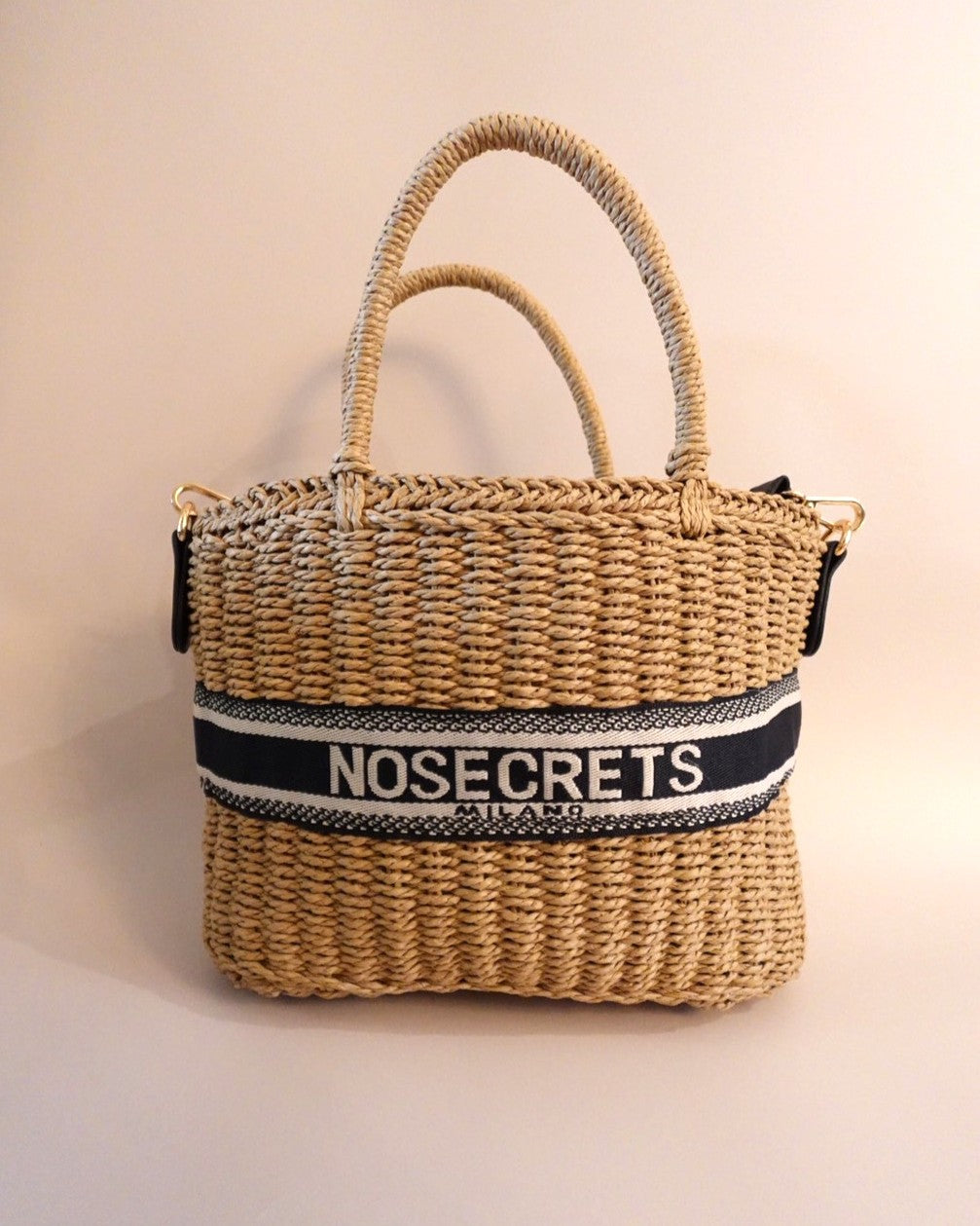 Logo Strap Basket Bag / NOSECRETS