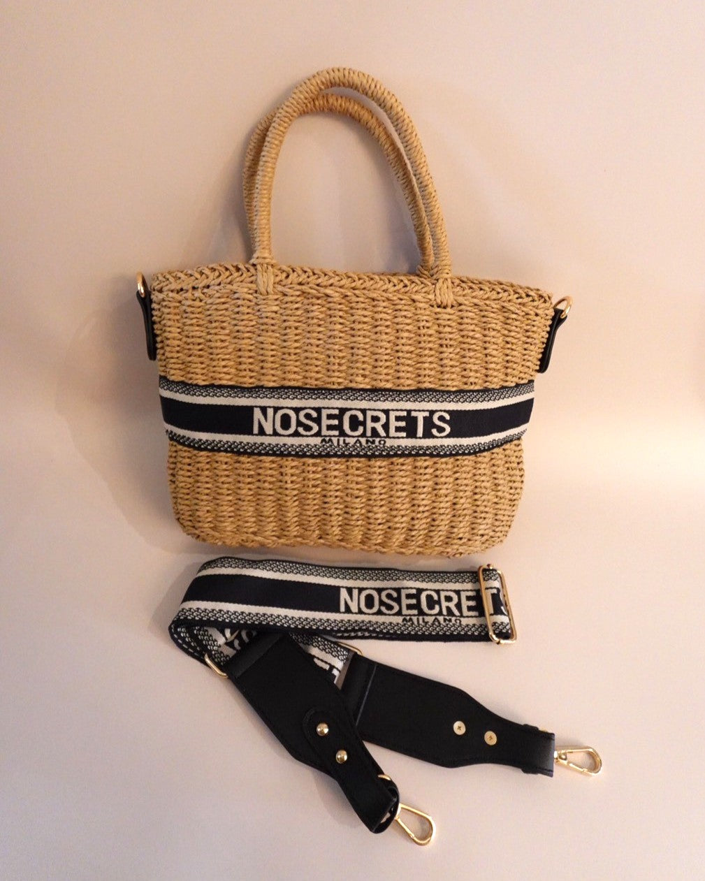 Logo Strap Basket Bag / NOSECRETS