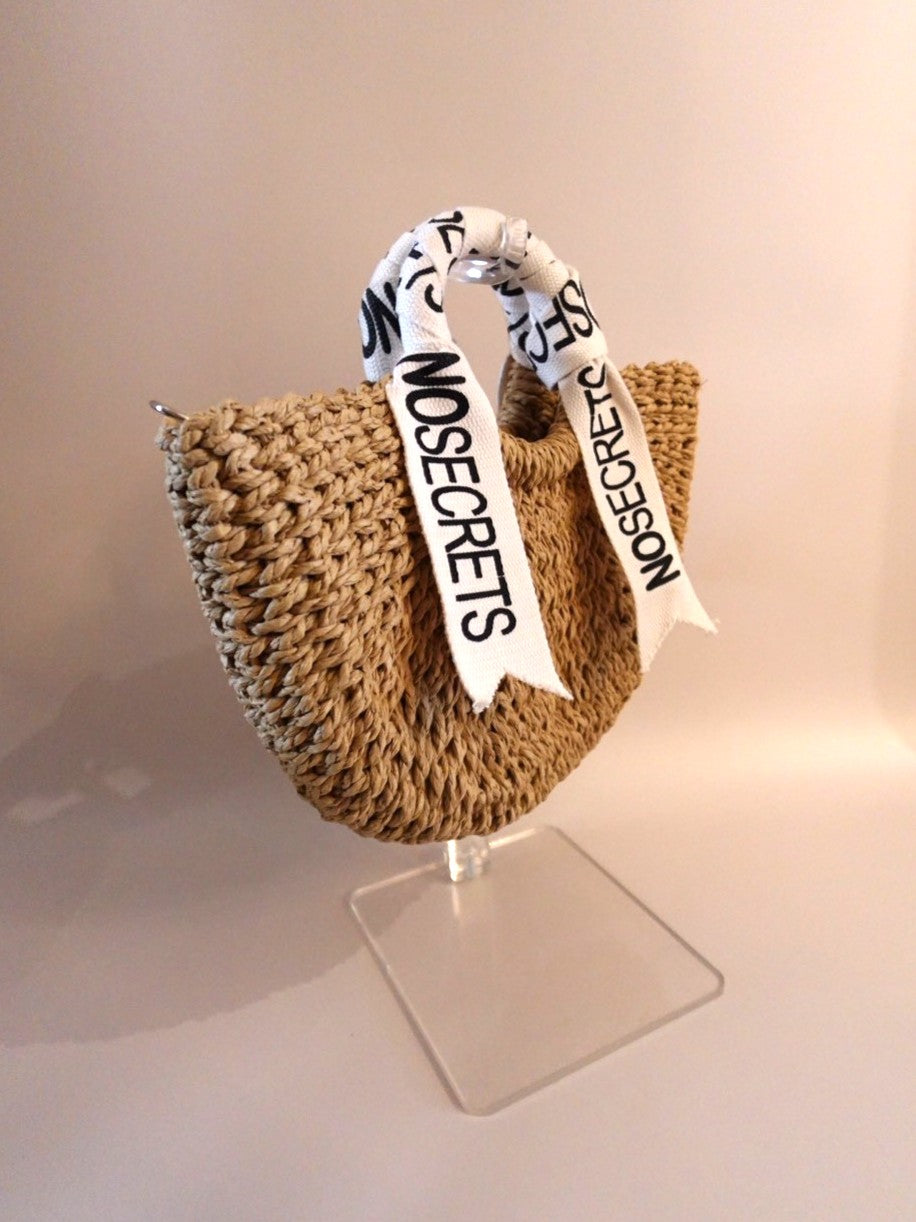 Ribbon Basket Bag / NOSECRETS