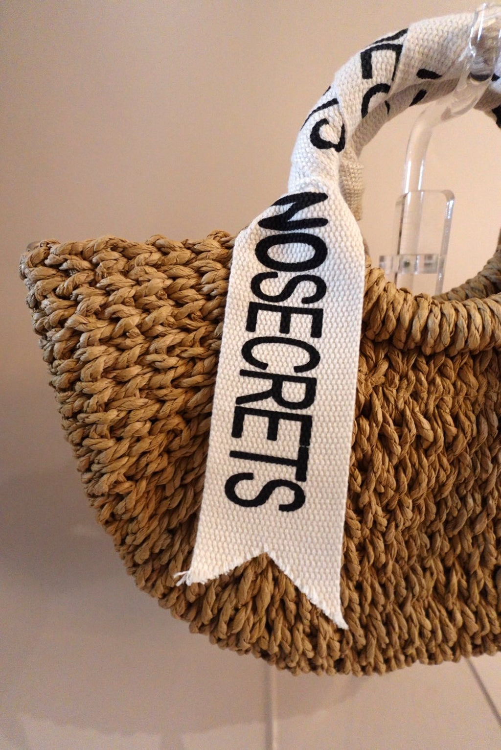 Ribbon Basket Bag / NOSECRETS