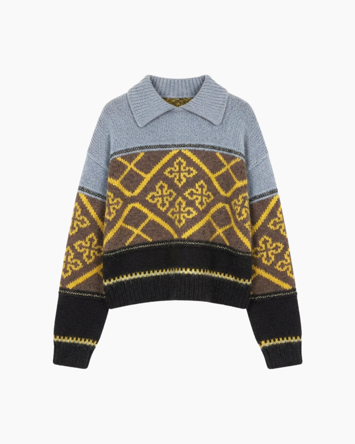 ジャカードニットセーター / SCOTCH & SODA
