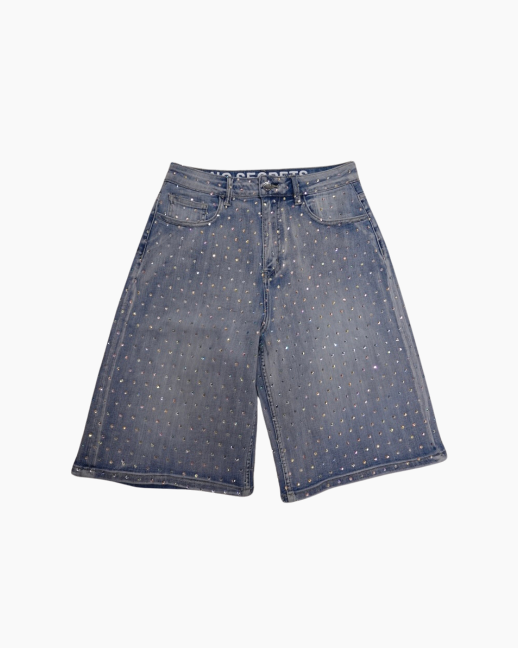 Jewel Denim Shorts / NOSECRETS