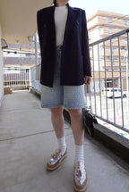 Jewel Denim Shorts / NOSECRETS