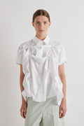 Sculptural Pleated Shirt / MEIMEIJ