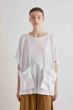 Origami Pocket Oversized Tee / MEIMEIJ