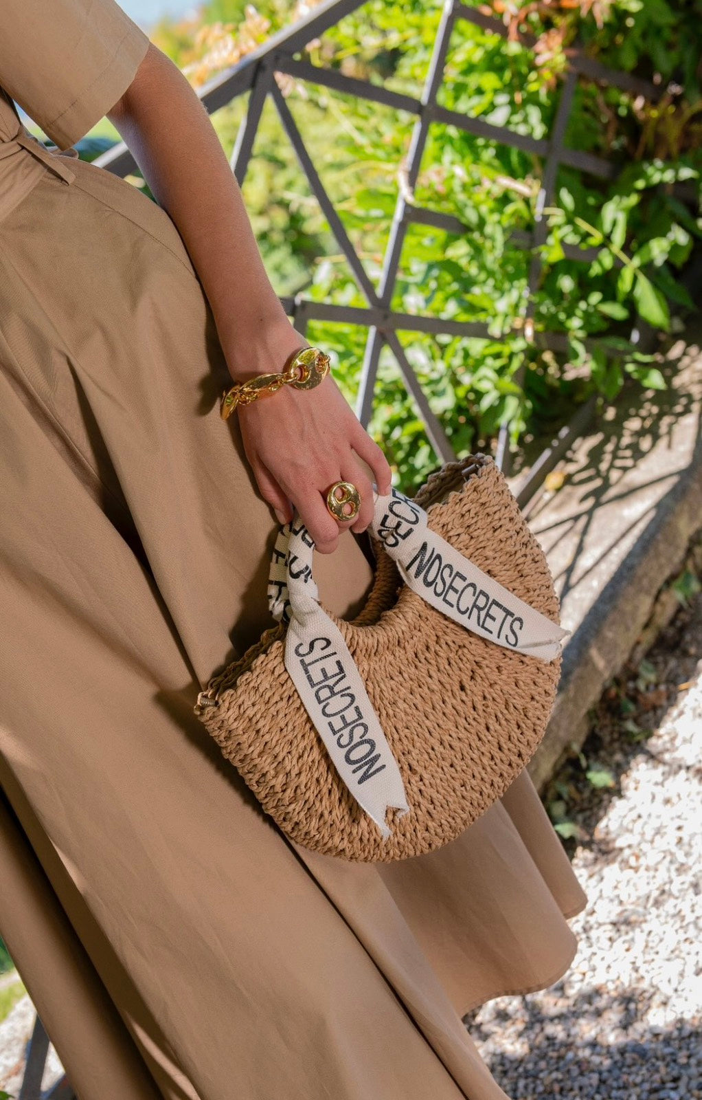 Ribbon Basket Bag / NOSECRETS