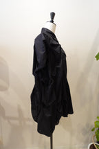Sculptural Pleated Shirt / MEIMEIJ