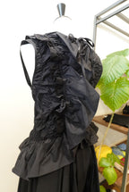 Smocking Ruffle Dress / MEIMEIJ