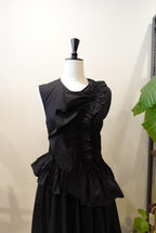 Smocking Ruffle Dress / MEIMEIJ