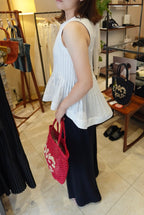 Tuck & Pleat Sleeveless / MEIMEIJ