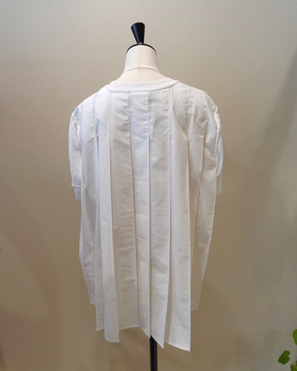 Knit Combination Top / MEIMEIJ