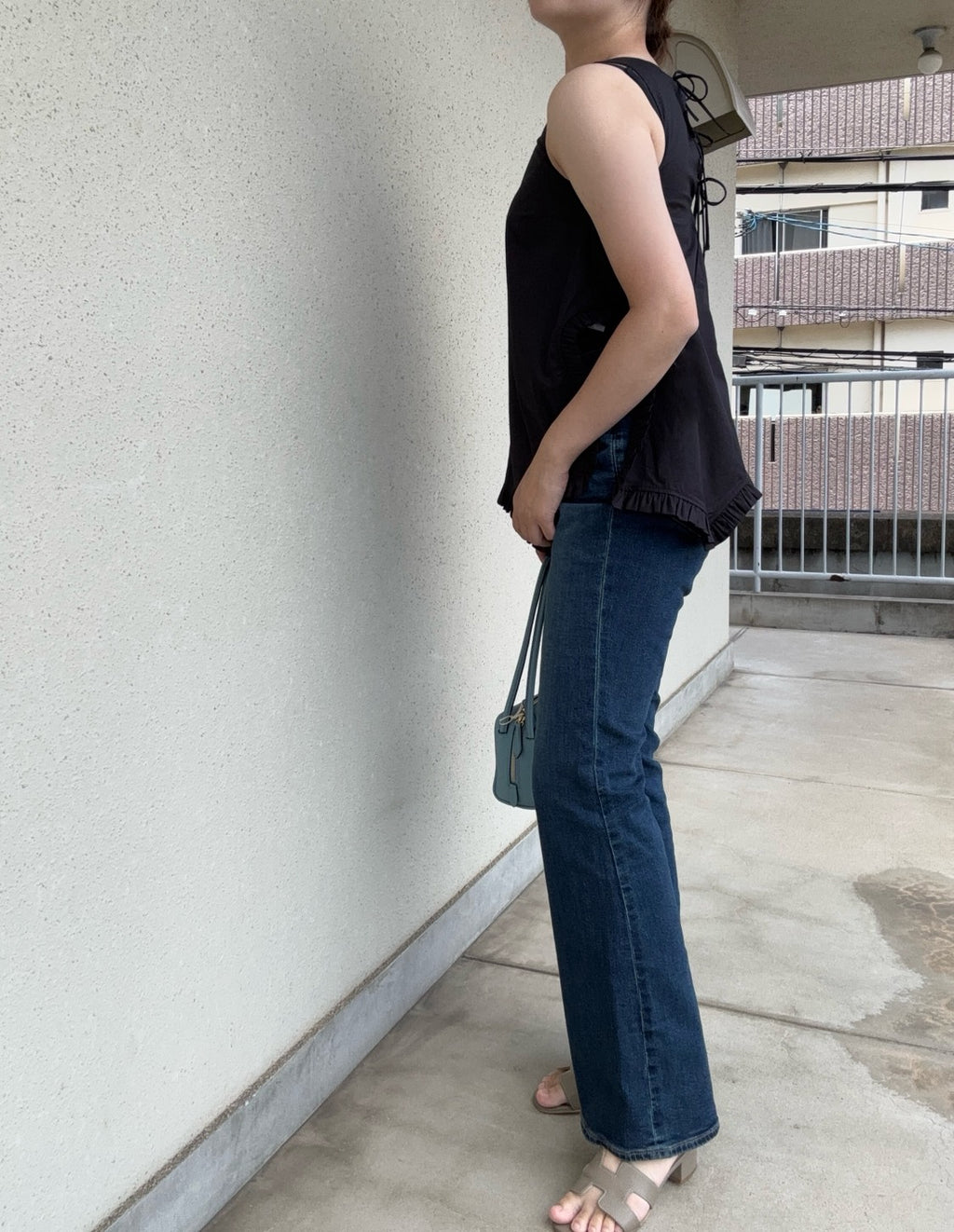 Back Ribbon Blouse / MEIMEIJ