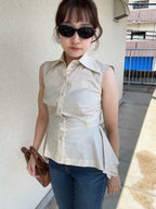 Peplum Blouse / MEIMEIJ