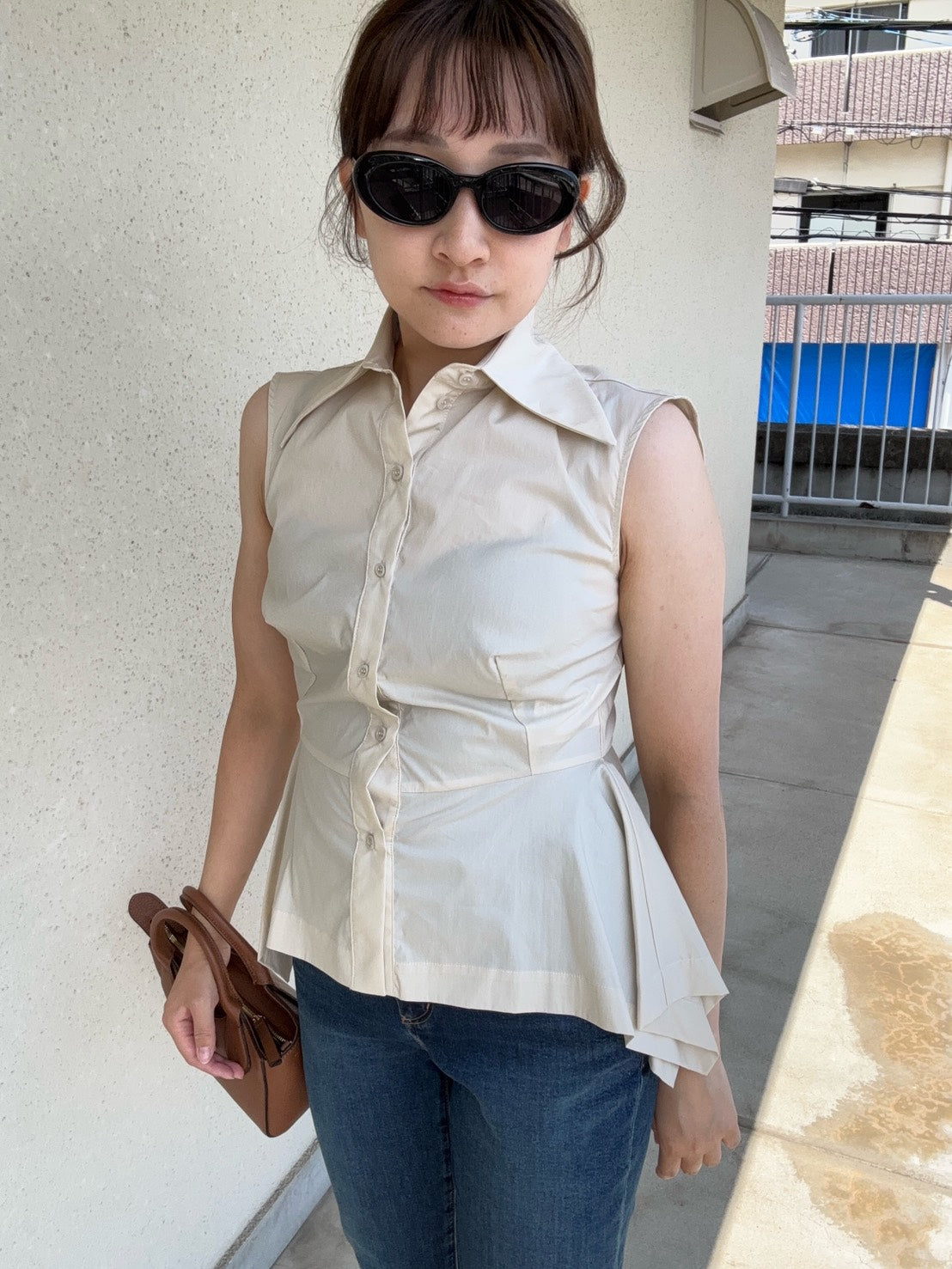 Peplum Blouse / MEIMEIJ