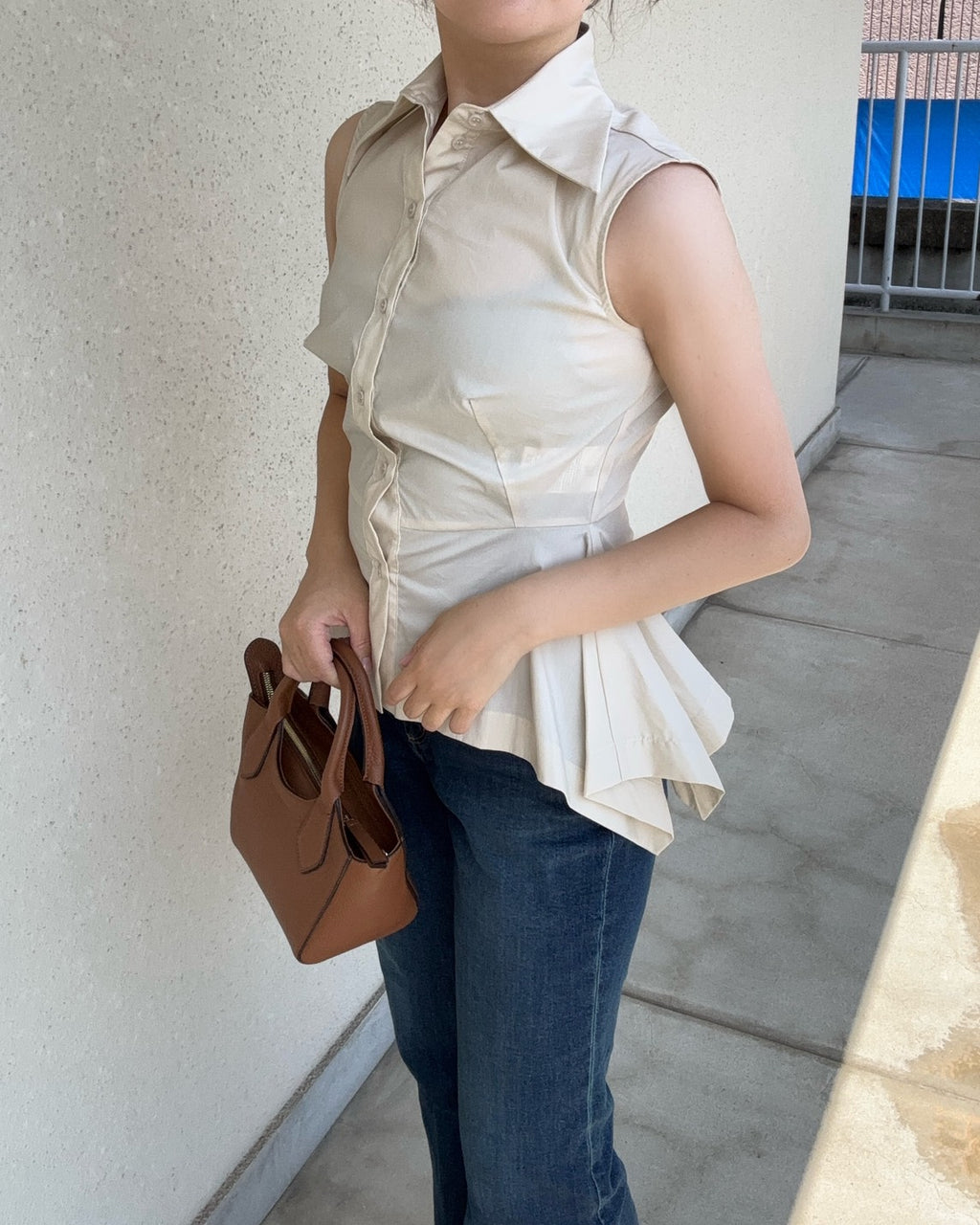 Peplum Blouse / MEIMEIJ