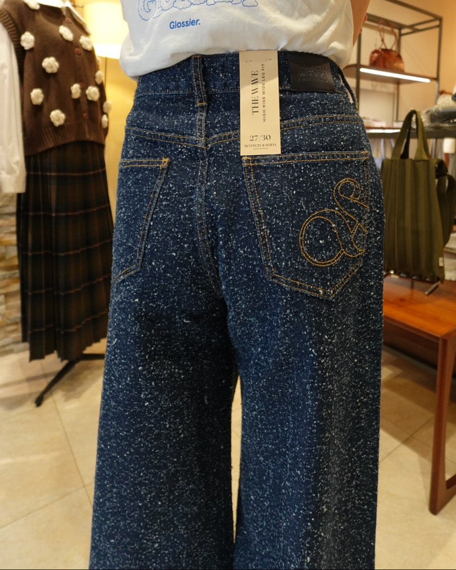 ウェーブ デニムパンツ/ SCOTCH & SODA
