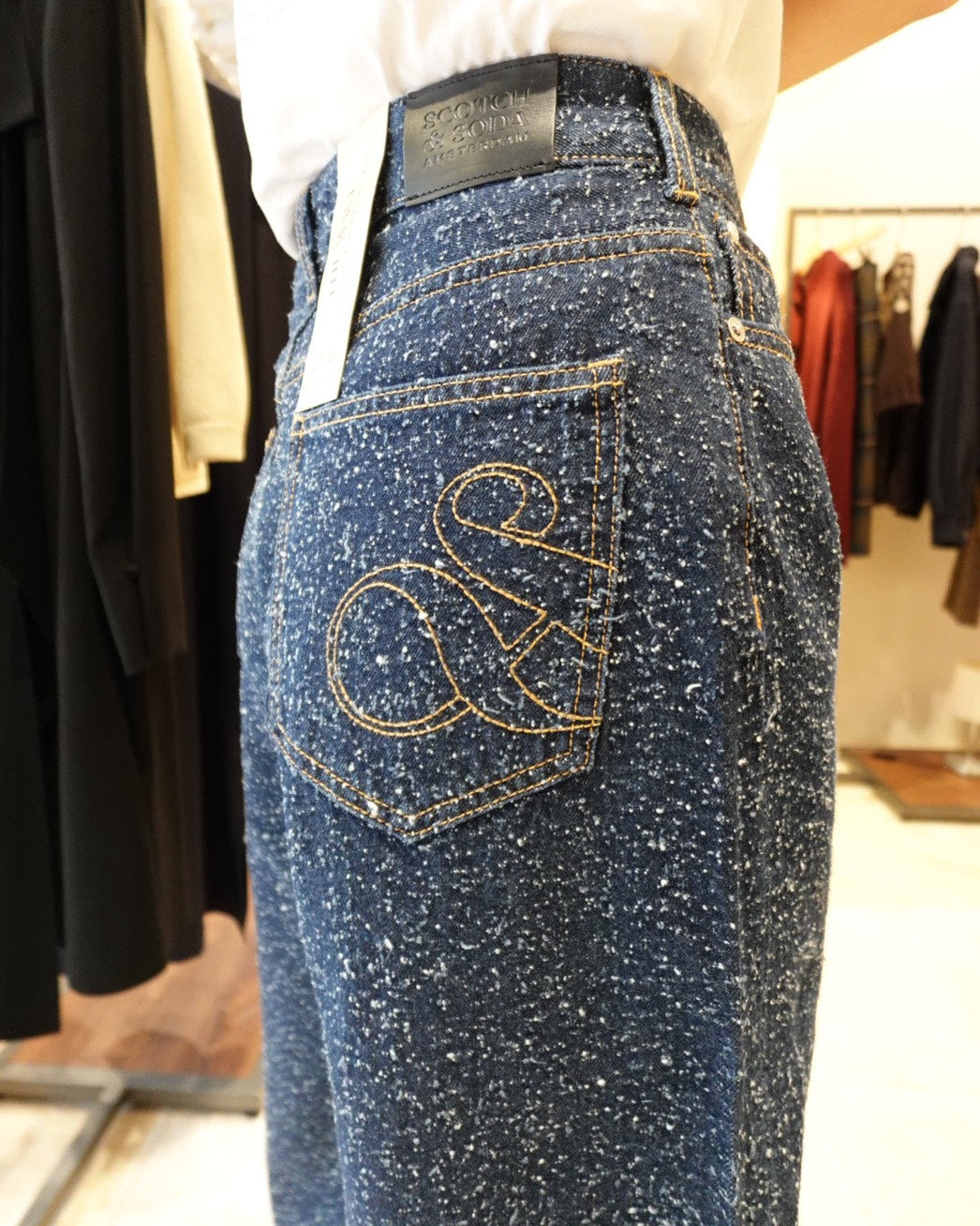 ウェーブ デニムパンツ/ SCOTCH & SODA