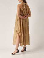 Sheer Halterneck Dress / MEIMEIJ